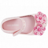 Παπούτσια για κορίτσι με λουλούδια σε ροζ χρώμα MINI MELISSA 46765 6