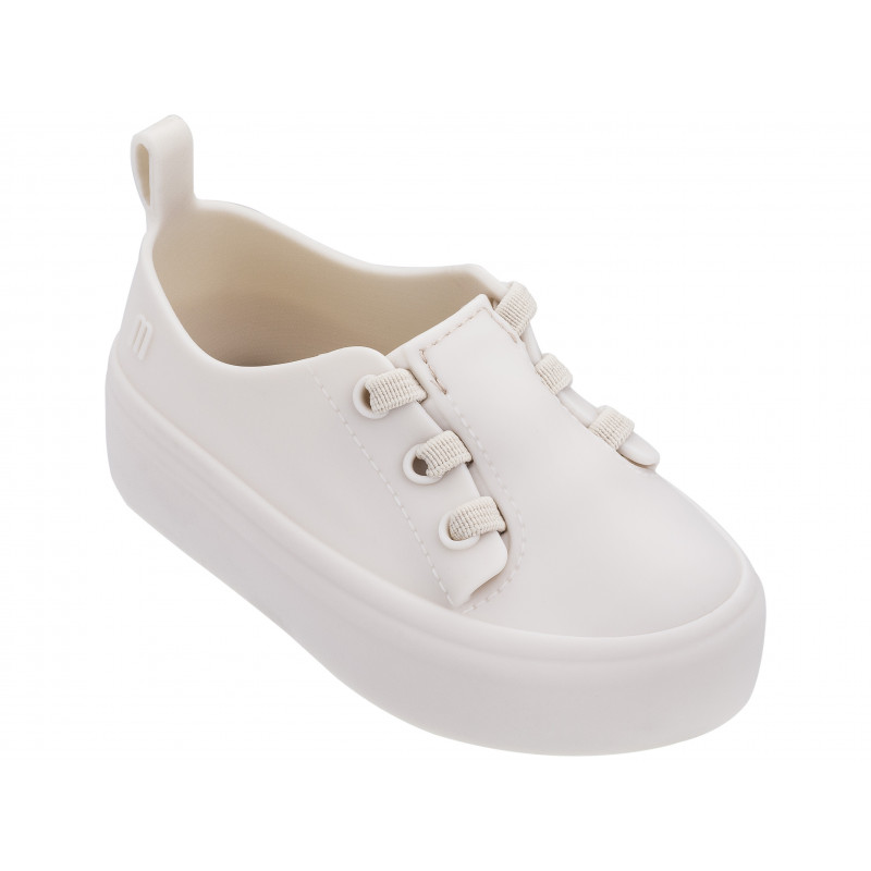 Πάνινα παπούτσια με κρυμμένους ελαστικούς δεσμούς unisex, λευκό  46832