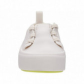 Πάνινα παπούτσια με κρυμμένους ελαστικούς δεσμούς unisex, λευκό MINI MELISSA 46835 4