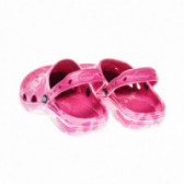 Σπορ ροζ παντόφλες για ένα κορίτσι Dockers 48246 4