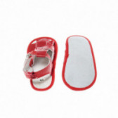 Γνήσια δερμάτινα σανδάλια με velcro patch για ένα κοριτσάκι Playshoes 48385 3