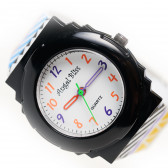 Αθλητικό ρολόι σε μαύρο χρώμα ANGEL BLISS 50449 4