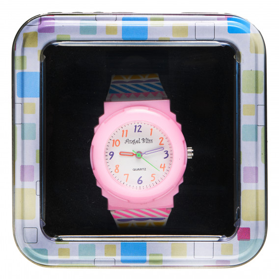 Σπορ ρολόι για κορίτσι, σε ροζ χρώμα ANGEL BLISS 50458 3