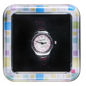 Μαύρο ρολόι με χρωματιστό λουράκι για ένα κορίτσι ANGEL BLISS 50523 3