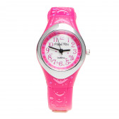 Υπέροχο ρολόι για κορίτσι, σε ροζ χρώμα ANGEL BLISS 50541 