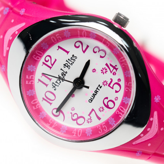 Υπέροχο ρολόι για κορίτσι, σε ροζ χρώμα ANGEL BLISS 50544 4