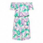 Κοντομάνικο φόρεμα με εξωτικά σχέδια φλαμίνγκο Name it 50843 