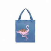 Τσάντα σε μπλε χρώμα, με σχέδιο φλαμίνγκο, για κορίτσι Name it 50873 