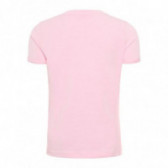 T-shirt από οργανικό βαμβάκι, σε ανοιχτό ροζ χρώμα, για ένα κορίτσι Name it 50911 2