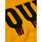 T-shirt από οργανικό βαμβάκι, σε κίτρινο χρώμα, για κορίτσι Name it 50922 4