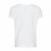 T-shirt από οργανικό βαμβάκι, με πολύχρωμο απλικέ σχέδιο, για κορίτσι Name it 50999 2