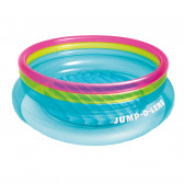 Φουσκωτή πισίνα με 3 χρωματιστά στεφάνια 203x69cm Intex 51168 2