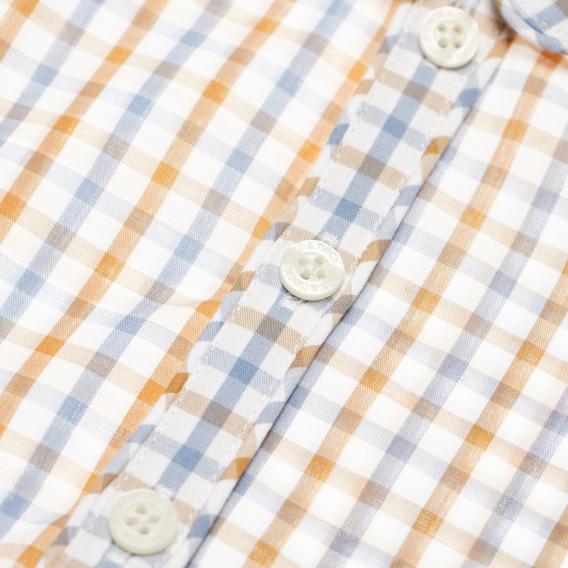 Βαμβακερό πουκάμισο με γιακά και κουμπιά για ένα αγόρι Neck & Neck 51765 3