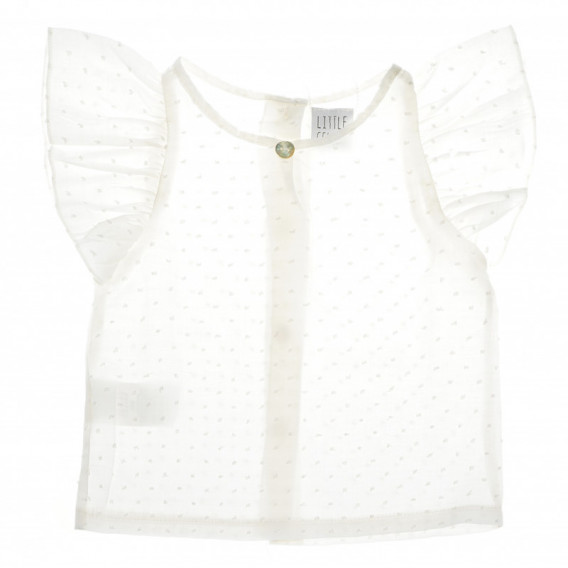 Βαμβακερό πουκάμισο για μωρό- κορίτσι Little Celebs 52056 