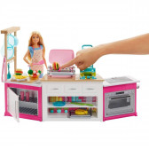 Κουζίνα με φώτα και ήχους σετ παιχνιδιών Barbie 53051 5