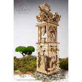 3D Μηχανικό παζλ Πύργος με βαλλίστρα Ugears 53154 9