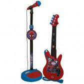 Παιδικό σετ κιθάρα με 6 χορδές και μικρόφωνο Spiderman 53374 2