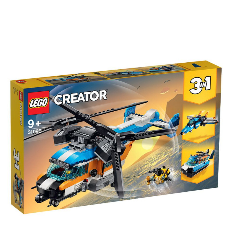 LEGO Ελικόπτερο με διπλό έλικα σε 569 κομμάτια  53978