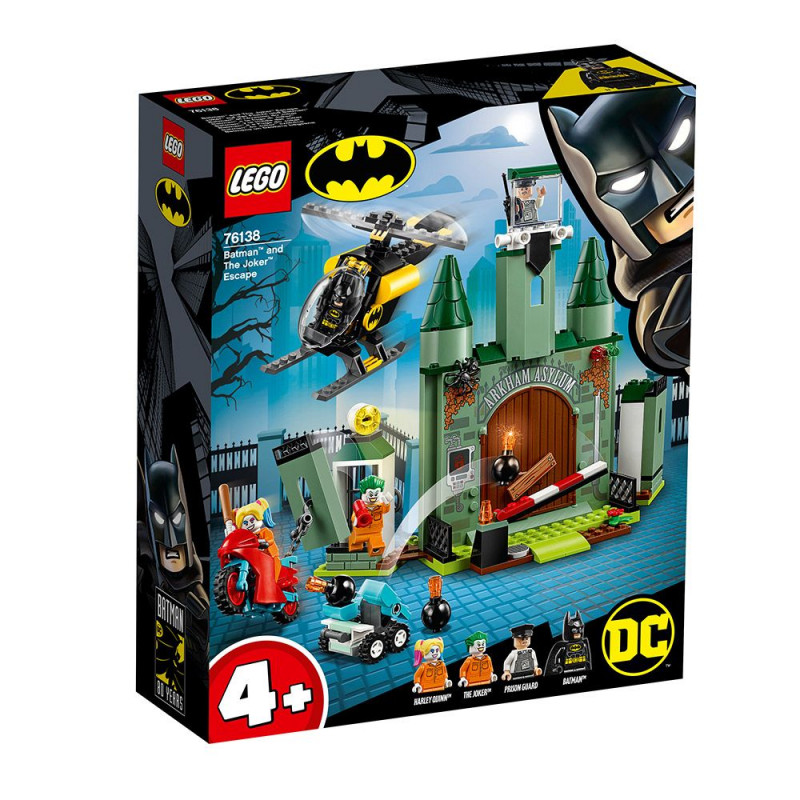 Lego Super Heroes-Η απόδραση με το Batman ™ και το Joker ™ για αγόρι  54086