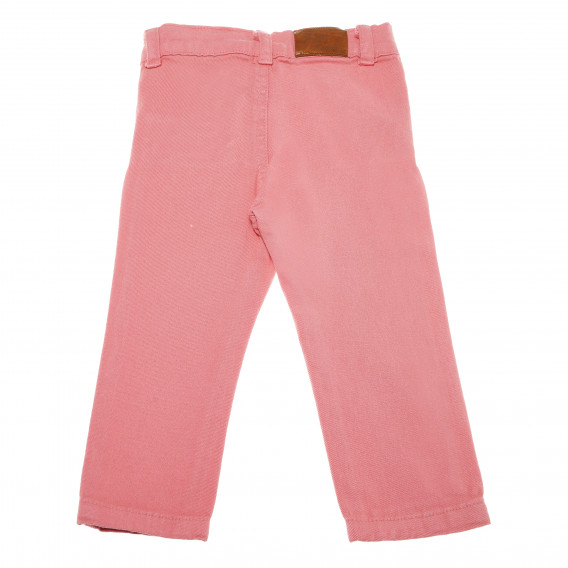 Τζιν παντελόνι για κορίτσι, σε ανοιχτό ροζ χρώμα Bebetto 54830 2