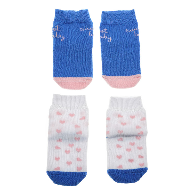 Σετ 2 τεμ. Κάλτσες μωρού, σκούρο μπλε  55035