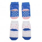 Σετ 2 τεμ. Κάλτσες μωρού, σκούρο μπλε Bebetto 55036 3