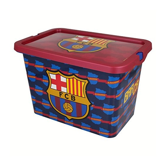 FC Barcelona κουτί αποθήκευσης με κλικ για προστασία, 23 λίτρα Stor 56262 2