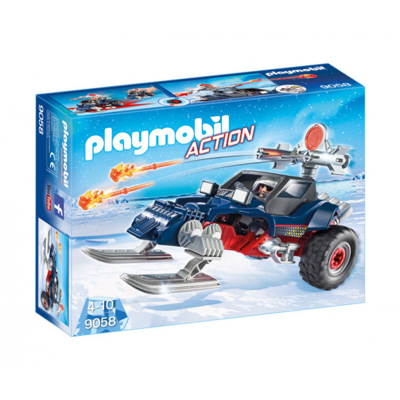 Κατασκευή Πειρατής πάγου με snowmobile, σε 5 τεμάχια Playmobil 5749 