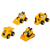 Toy State - σύνολο 4 μηχανημάτων κατασκευής Hot Wheels 5885 2