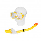 Σετ αναπνευστήρα και μάσκας, κίτρινο Intex 59386 2