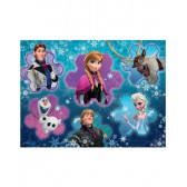 Παιχνίδι παζλ με τους χαρακτήρες της ταινίας Frozen Frozen 59579 2