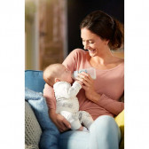 Μπιμπερό με σύστημα AirFree 260 ml, από πολυπροπυλένιο, με θηλή 1 σταγόνας για μωρά 1+ μηνών Philips AVENT 60151 5
