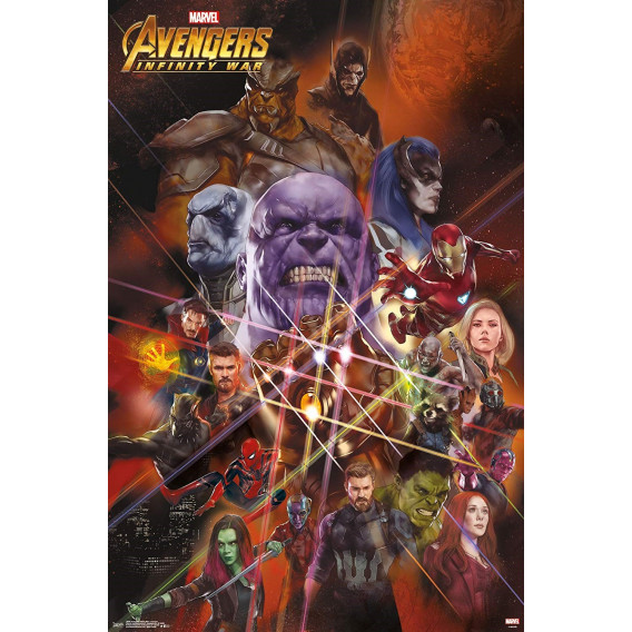 Παζλ «Εκδίκηση του ατελείωτου πολέμου» σε 100 κομμάτια Avengers 60556 2