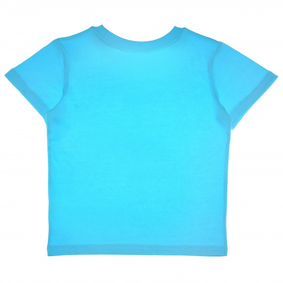 Βαμβακερή μπλούζα με γράμματα PALM BEACH με κοντά μανίκια για κορίτσι Name it 61942 2