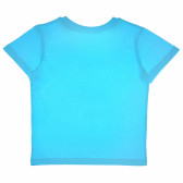 Βαμβακερή μπλούζα με γράμματα PALM BEACH με κοντά μανίκια για κορίτσι Name it 62570 6
