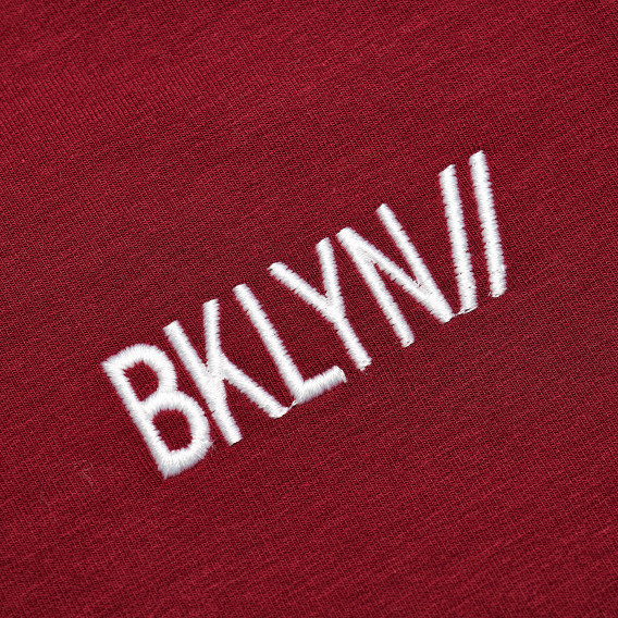 Κόκκινη βαμβακερή μπλούζα μακρυμάνικη με σχέδιο για κορίτσι Name it 62579 8
