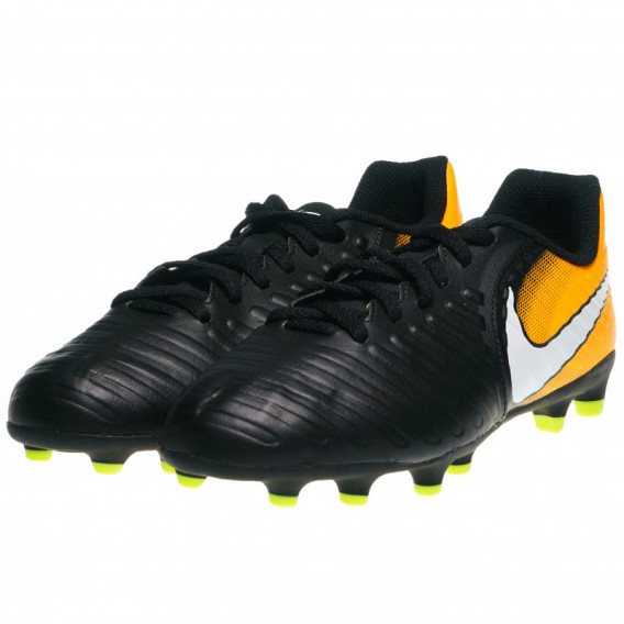 Παπούτσια ποδοσφαίρου για αγόρια με ανάγλυφες ρίγες NIKE 63191 