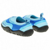  Μπλε καλοκαιρινά παπούτσια δυο αποχρώσεων με μαύρες σόλες Aqua Sphere 63358 2