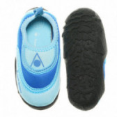  Μπλε καλοκαιρινά παπούτσια δυο αποχρώσεων με μαύρες σόλες Aqua Sphere 63359 3