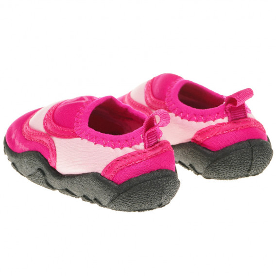 Δίχρωμα ροζ καλοκαιρινά παπούτσια για αγόρια με μαύρες σόλες Aqua Sphere 63361 2