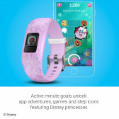 Fitness Bracelet - Ενεργοποιημένο Tracker για κορίτσι, ροζ Garmin 63911 2