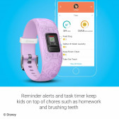 Fitness Bracelet - Ενεργοποιημένο Tracker για κορίτσι, ροζ Garmin 63912 3