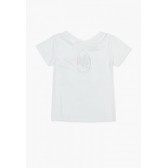 Κορίτσι T-shirt με τιράντες στο πίσω μέρος και όμορφο τύπωμα Boboli 64837 2
