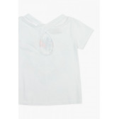 Κορίτσι T-shirt με τιράντες στο πίσω μέρος και όμορφο τύπωμα Boboli 64839 4