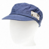 Βαμβακερό καπέλο με γείσο και διακοσμητική ετικέτα, για αγόρι Go sport 65018 