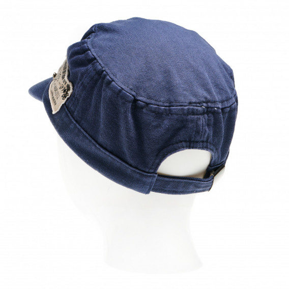 Βαμβακερό καπέλο με γείσο και διακοσμητική ετικέτα, για αγόρι Go sport 65019 2