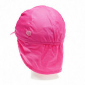 Καπέλο με γείσο για κορίτσια, σε ροζ χρώμα Wanabee 65080 2