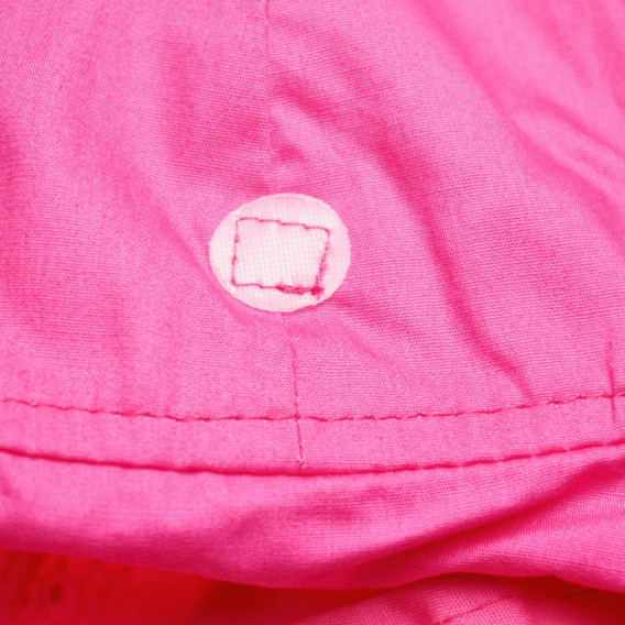 Καπέλο με γείσο για κορίτσια, σε ροζ χρώμα Wanabee 65083 5