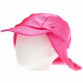 Ροζ καπέλο με γείσο για κορίτσια Up 2 glide 65110 