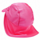 Ροζ καπέλο με γείσο για κορίτσια Up 2 glide 65111 2